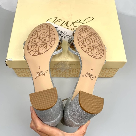 NIB Badgley Mischka Giona Evening Sandal Size 8 Evening Open toe - Picture 12 of 16